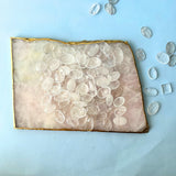 Clear Flat Crystal tumble Crystal