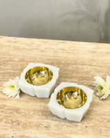 Marble Diya - Primrose