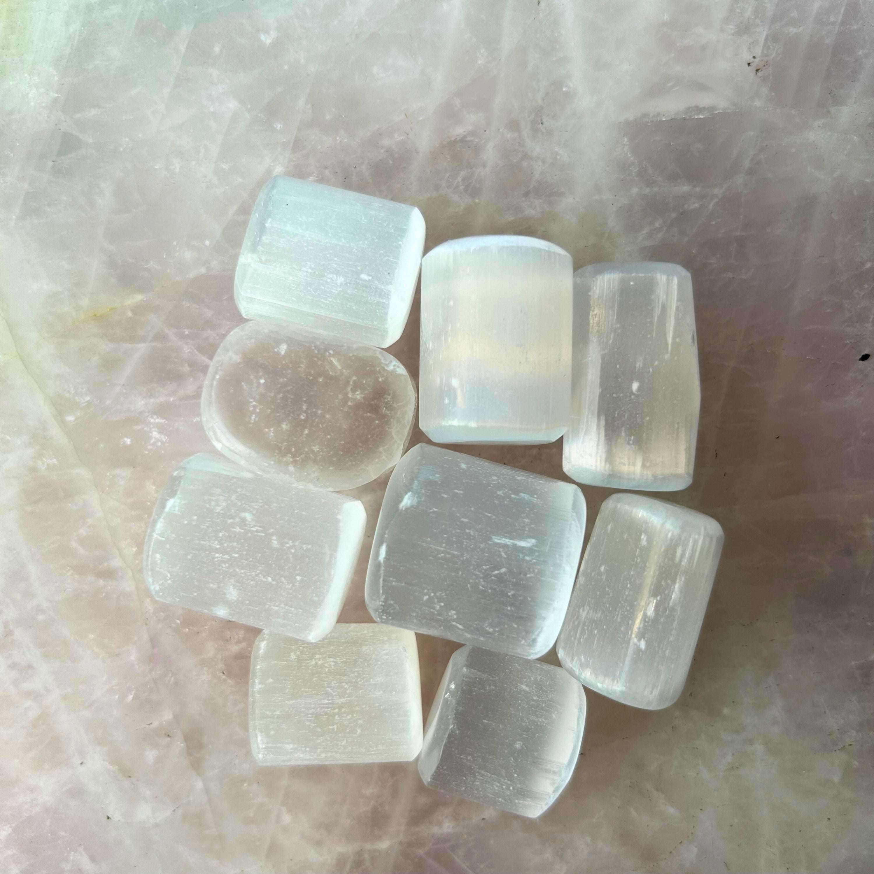 Selenite Tumble Crystal thumbnail 3