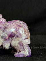 Amethyst Elephant Large