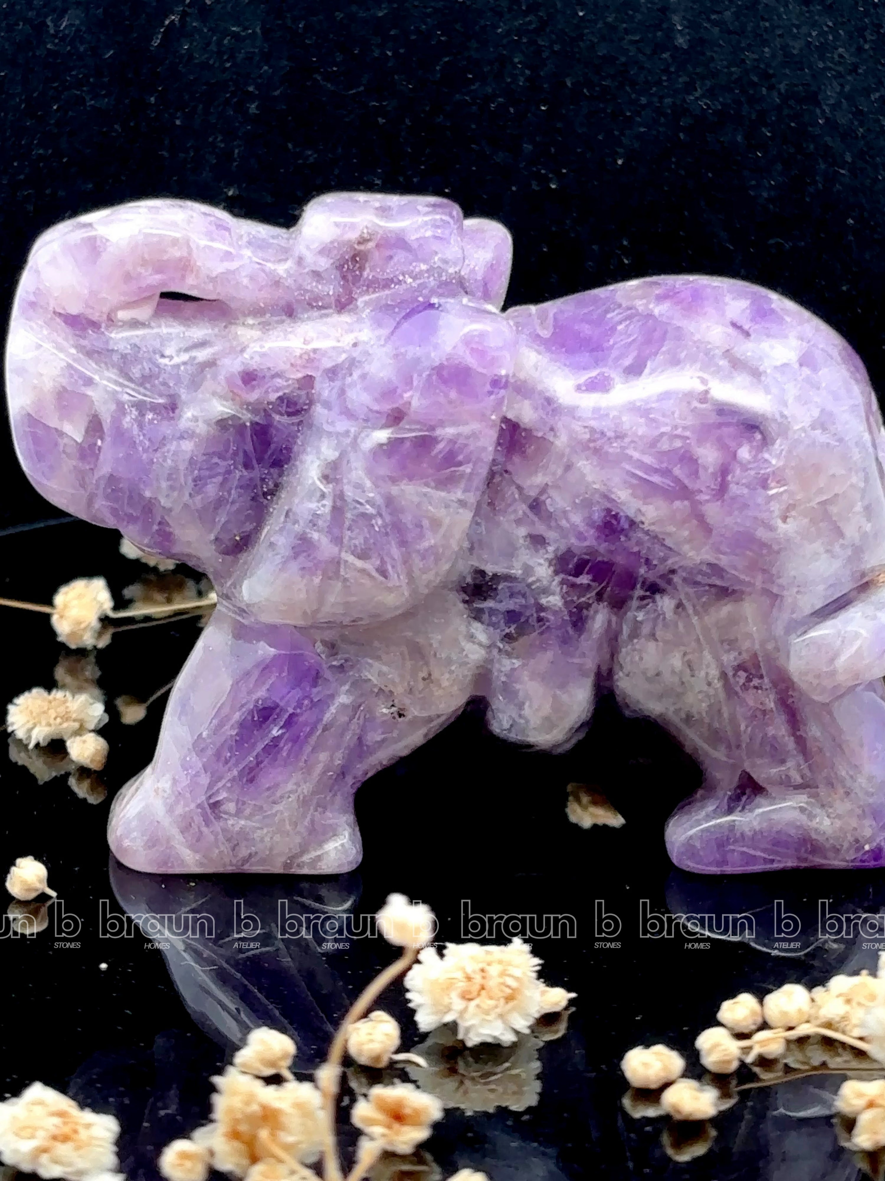 Amethyst Elephant Large thumbnail 4