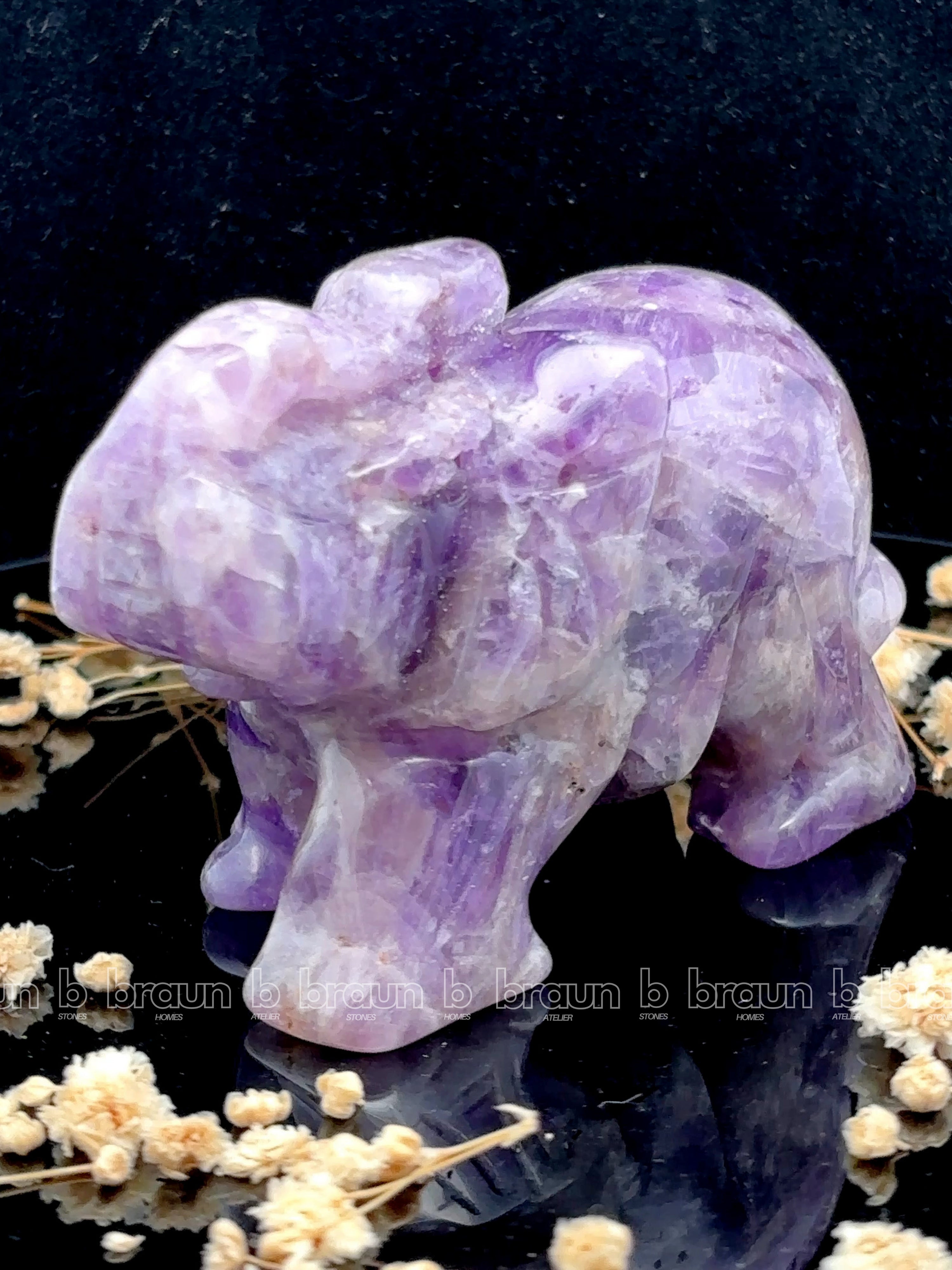 Amethyst Elephant Large thumbnail 5