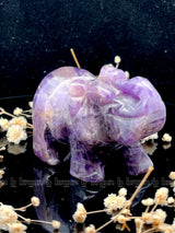 Amethyst Elephant Medium
