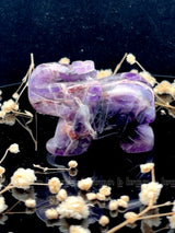Amethyst Elephant Medium