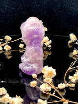 Amethyst Sitting Buddha Medium