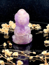 Amethyst Sitting Buddha Medium
