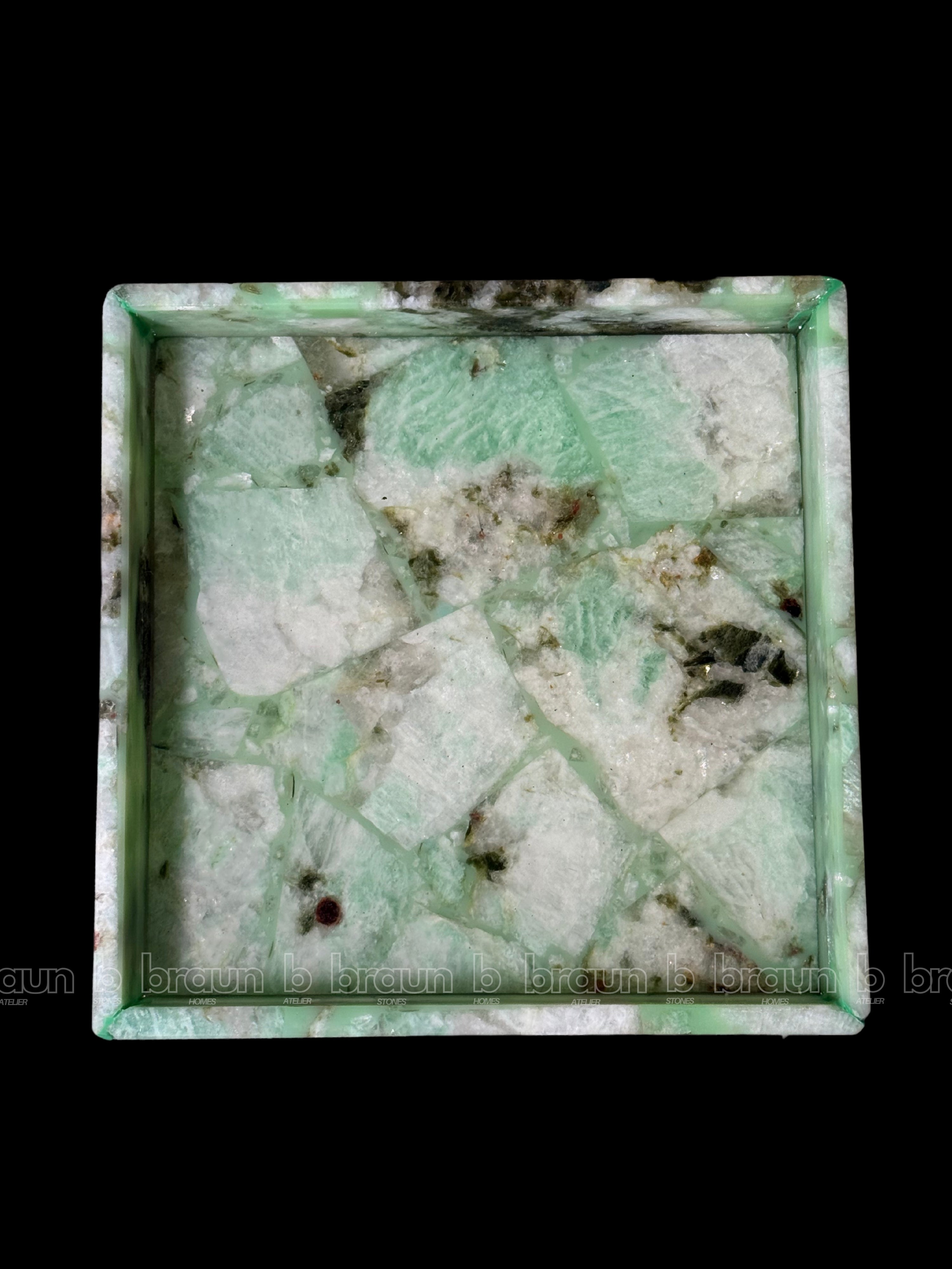 Amazonite Square Tray