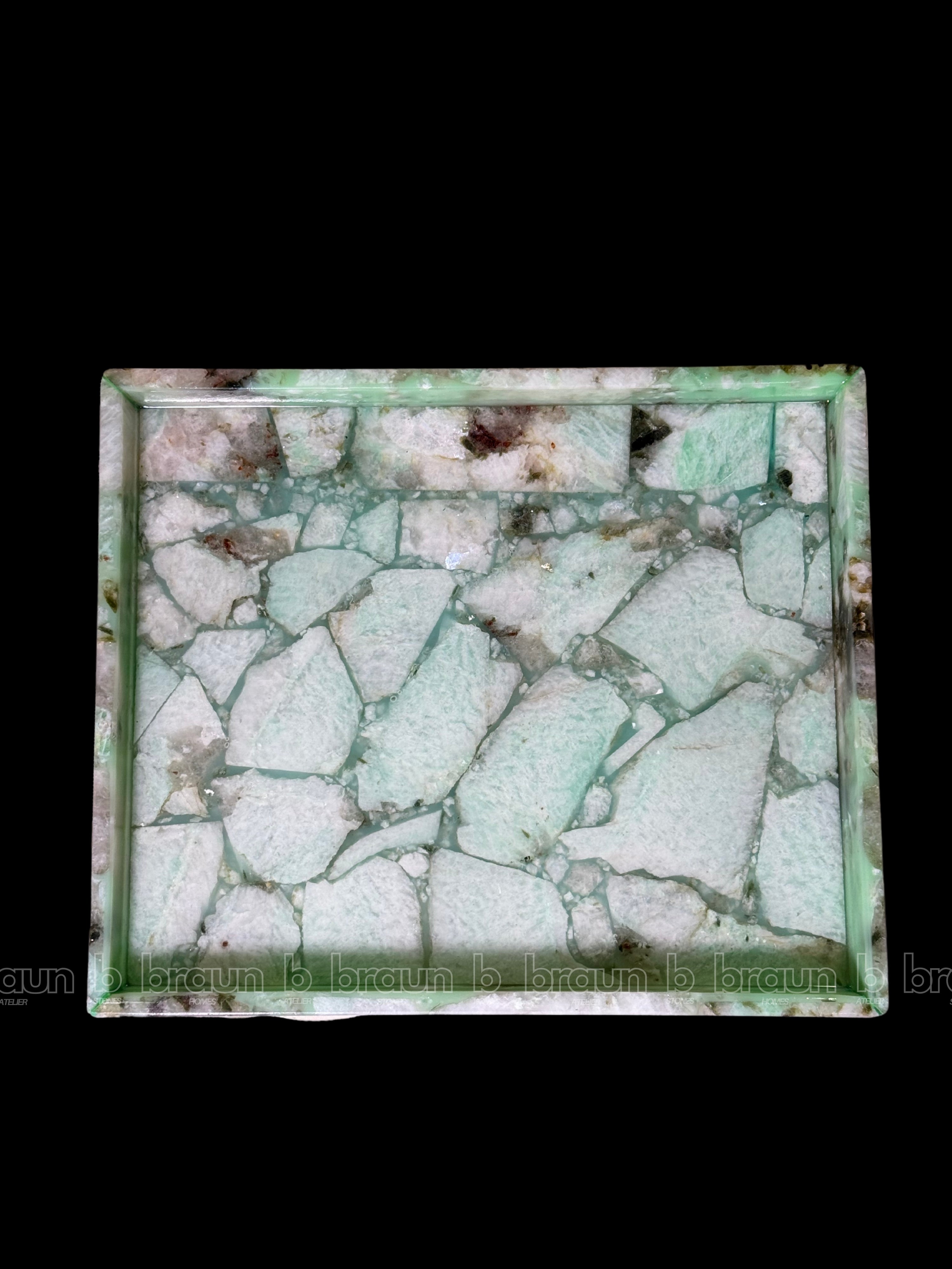 Amazonite Rectangle Tray