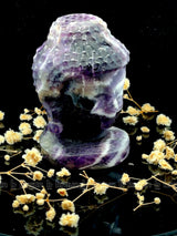 Amethyst Buddha face