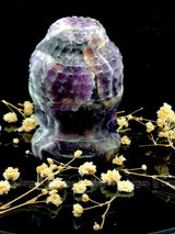 Amethyst Buddha face