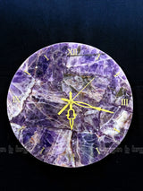 Amethyst Round Wall Clock