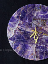 Amethyst Round Wall Clock