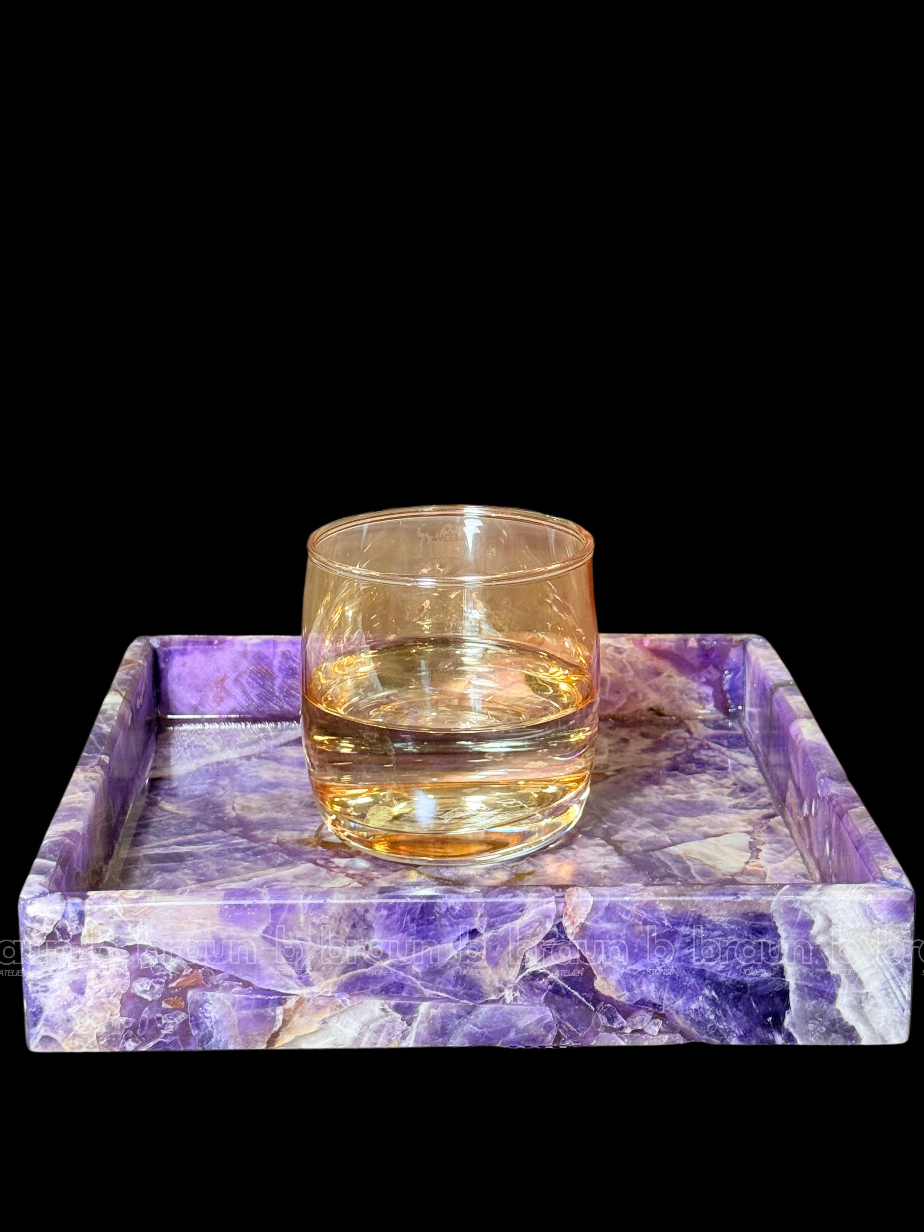 Amethyst Square Tray