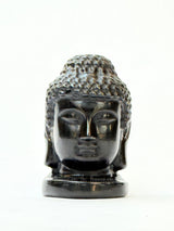 Black Obsidian Buddha Face