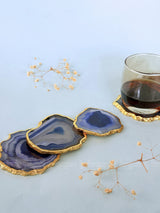 Blue Agate Coasters