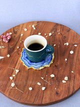 Blue Agate Coasters
