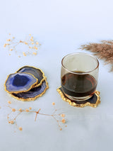 Blue Agate Coasters