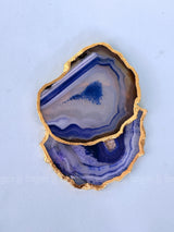Blue Agate Coasters