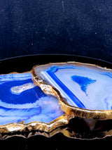 Blue Agate Coasters