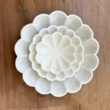 Daisy Burst Marble Urli - 6 inch