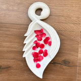 Flame Leaf Marble Urli