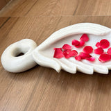 Flame Leaf Marble Urli