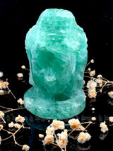 Fluorite Buddha Face