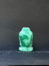 Fluorite Buddha Face