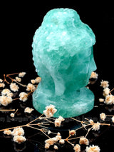 Fluorite Buddha Face