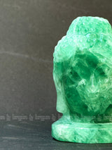Fluorite Buddha Face