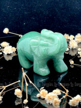 Green Aventurine Elephant Small