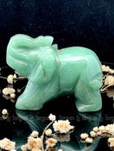 Green Aventurine Elephant Medium