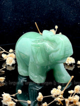 Green Aventurine Elephant Medium