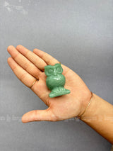 Green Aventurine Owl Medium