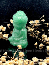 Green Aventurine Sitting Buddha Medium
