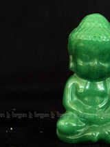 Green Aventurine Sitting Buddha Medium