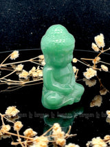 Green Aventurine Sitting Buddha Medium