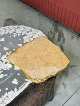 Golden Quartz Platter