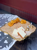 Golden Quartz Platter
