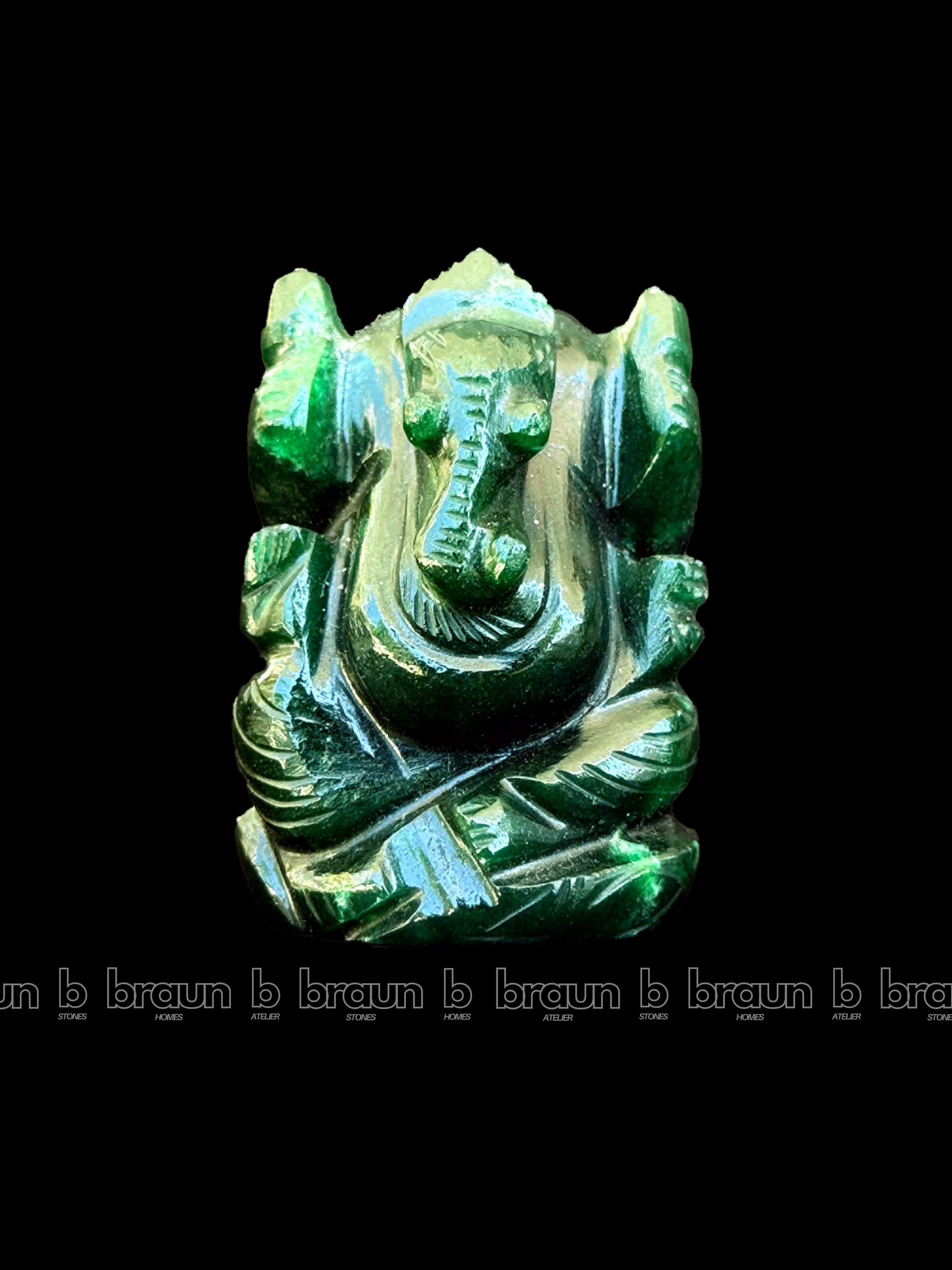 Green Aventurine Ganesha