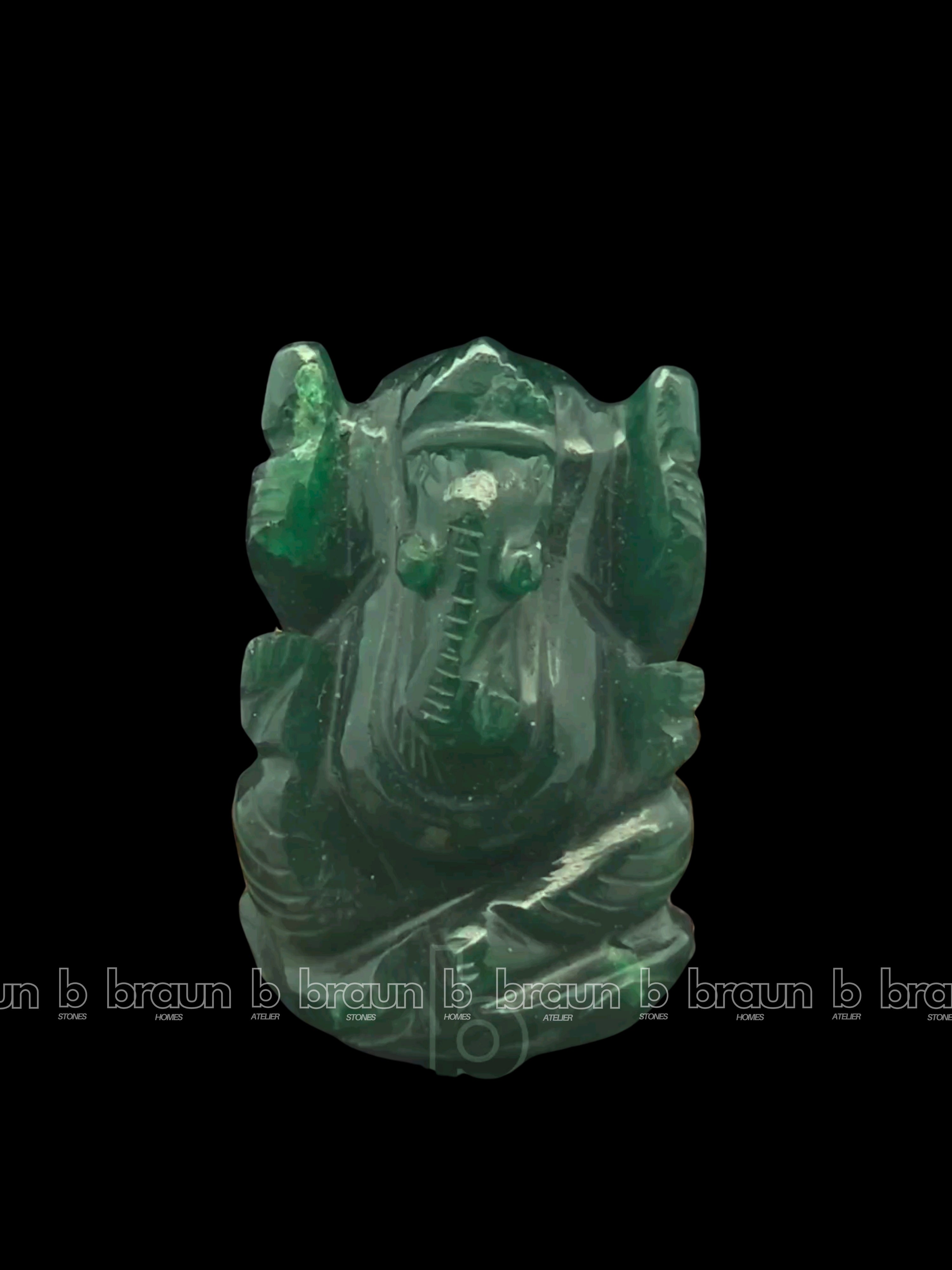 Green Aventurine Ganesha