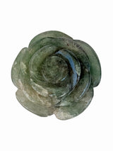 Green Aventurine Flower Sculpture 