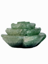 Green Aventurine Flower Sculpture 