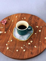 Grey Agate Coasters