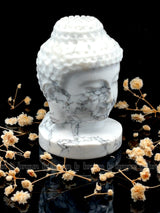 Howlite Buddha Face