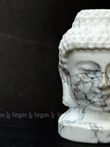 Howlite Buddha Face