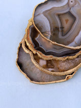 Indian Agate Coasters
