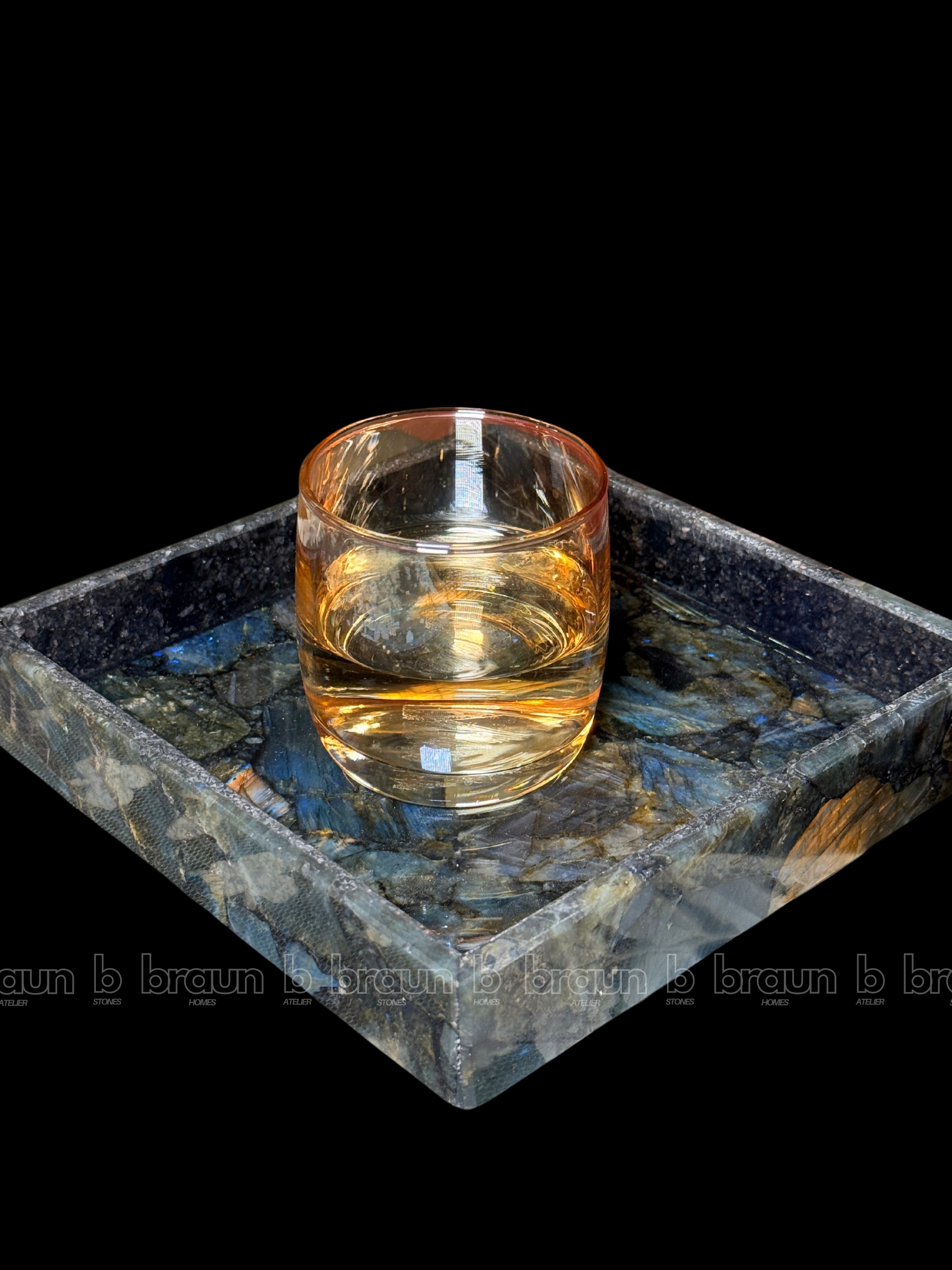 Labradorite Square Tray