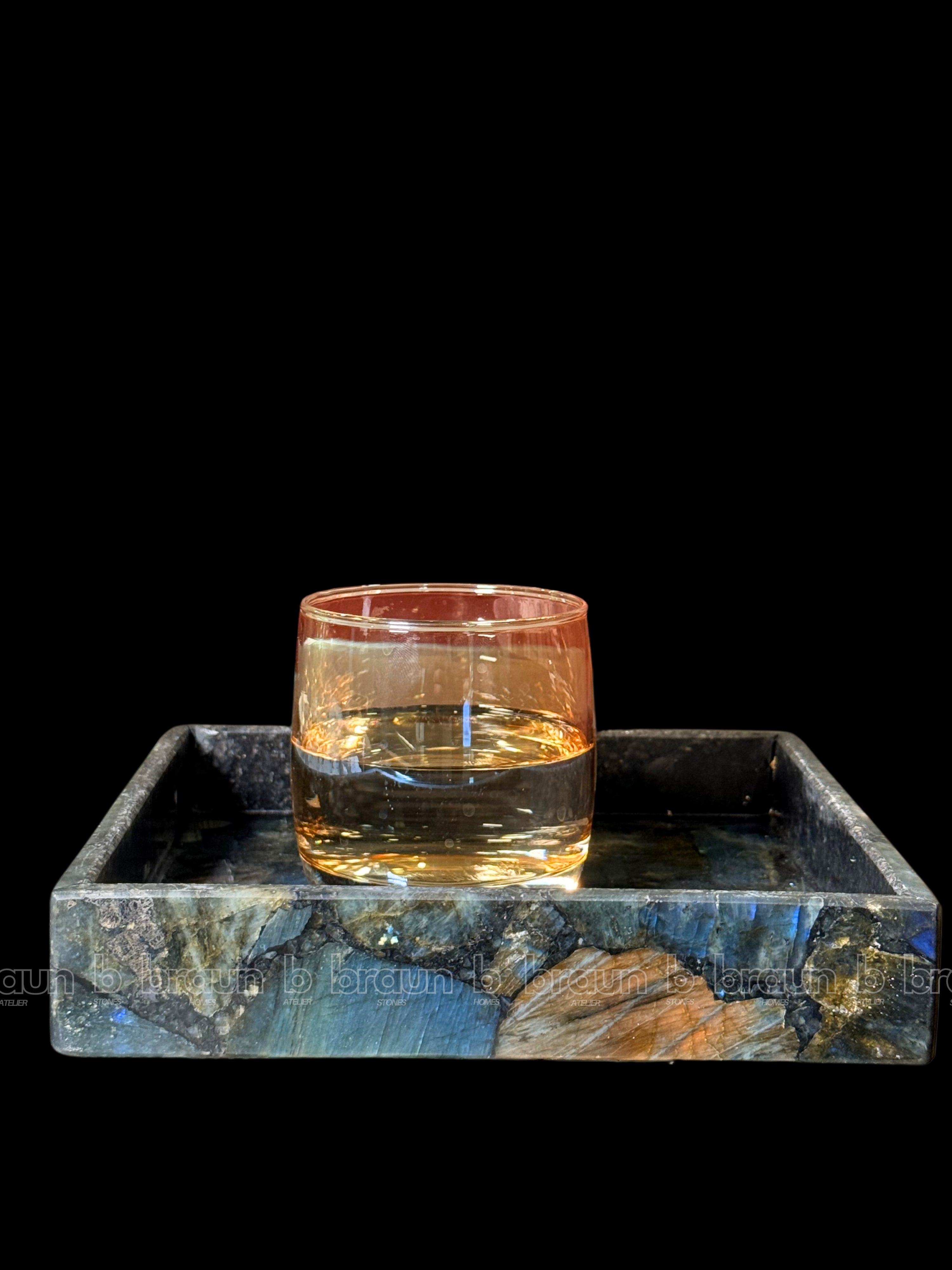 Labradorite Square Tray