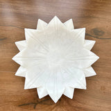 Lotus Marble Plate  - 9 inch